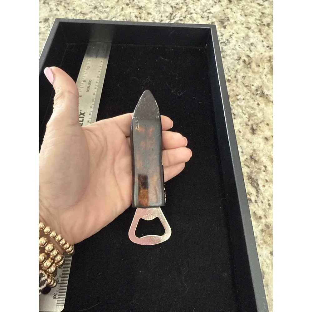 African Batik‎ Bone Bottle Opener Polished Finish. 4529